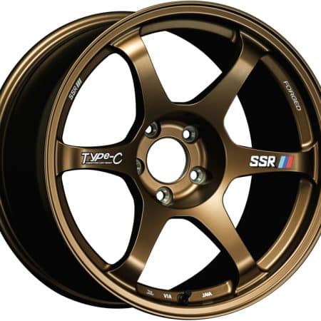 SSR Type-C Forged 17×9 5×100 +38mm Offset Racing Bronze Wheel
