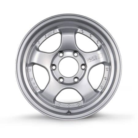 SSR DEVIDE SP1 Trail 17×8.5 6×139.7 +0mm Offset Silver Wheel
