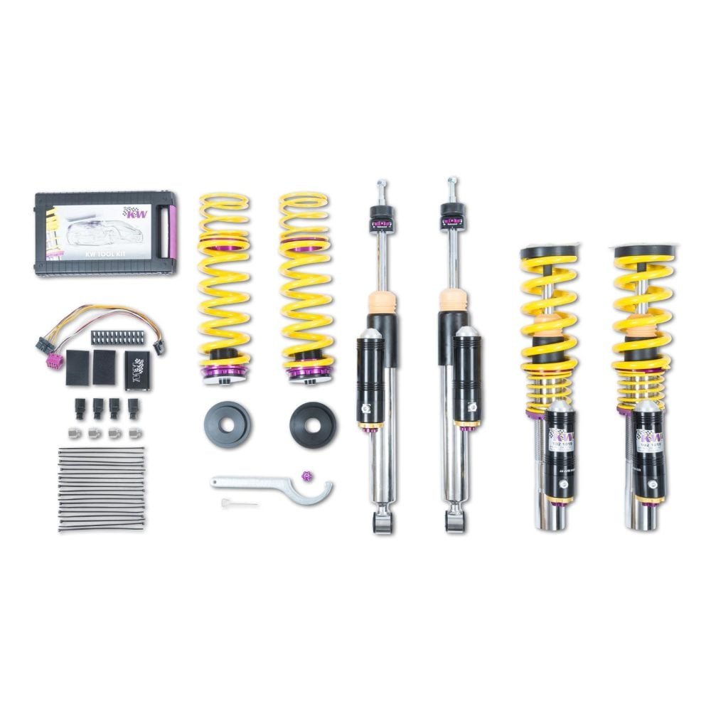 KW Coilover Kit Bundle for 4G on the 4G Audi RS7