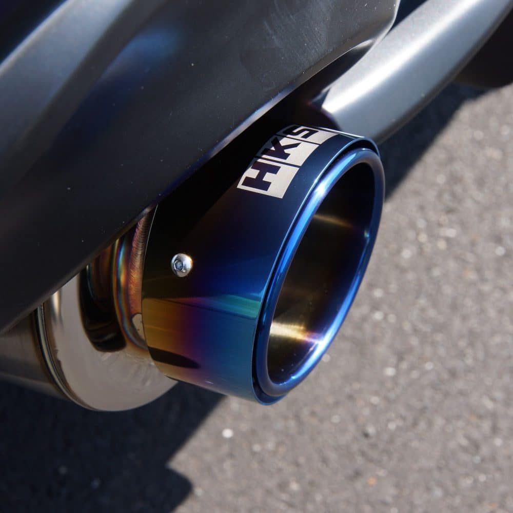 HKS SPEC-L II The Bluest Edition exhaust for ZN6 Toyota 86, Scion FR-S and ZC6 Subaru BRZ