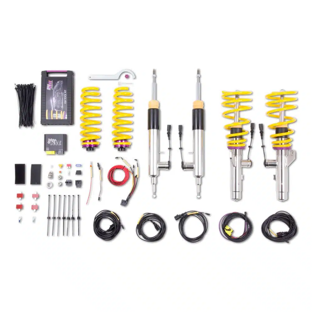 KW ECU Coilover Kit for E91 on the E91 / E93 BMW 3 Series