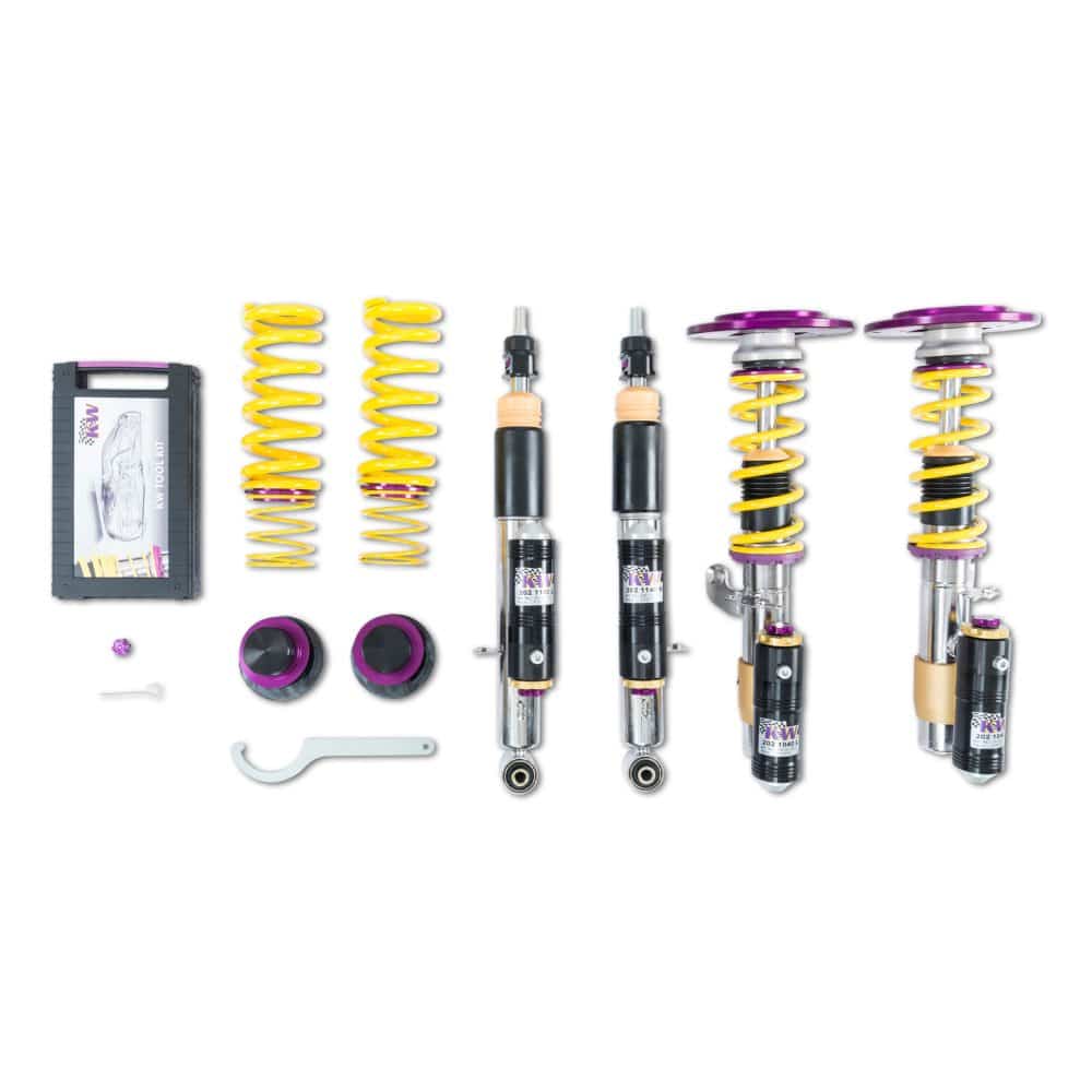 KW Coilover Kit for F80 BMW F80 BMW M3, M4 and M4 CS without Electronic Dampers Sedan
