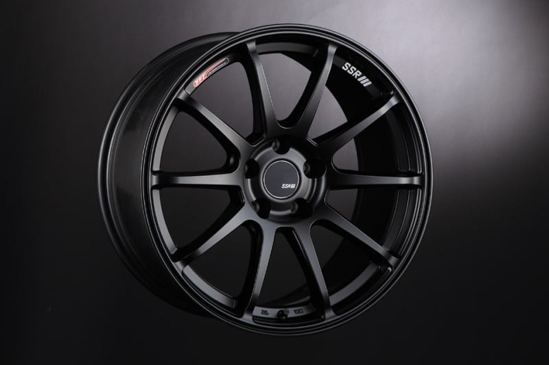 SSR GTV02 17x8 +45mm Flat Black