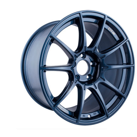 SSR GTX01 19×9.5 5×120 +38mm Offset Blue Gunmetal Wheel