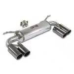Supersprint 4x90mm Twin Pipe Race Rear Exhaust for F87 BMW M2 (N55)