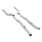 Supersprint Non-Resonated Front Pipes for F93 BMW M8 Gran Coupe, right and left