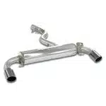 Supersprint 2x100mm Valved Rear Exhaust for G20 BMW 330i and 320i
