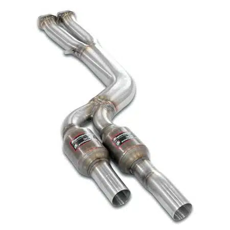 Supersprint Front J-Pipe with Sport Cats for F97 BMW X3 M and F98 X4 M Pre-LCI [528232]