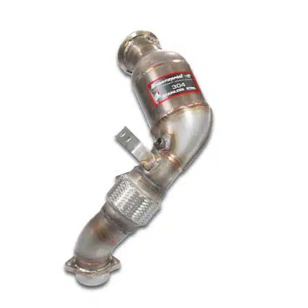 Supersprint Upper Left Downpipe with Sport Cats for G90 / G99 BMW M5 [529341]