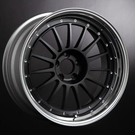 SSR Professor TF1 19×11.5 5×114.3 +5mm Offset SL Super Black Coat Wheel