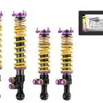 KW Coilover Kit Bundle for Mercedes on the Mercedes AMG GT