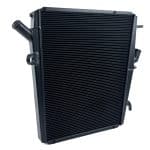 Radiator for F142 Ferrari 458 Italia, Speciale and Spider, right-hand side, front three-quarter view