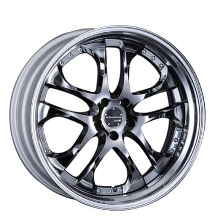 SSR Minerva 19×9.5 5×114.3 +0mm Offset HP Super Black Coat Wheel