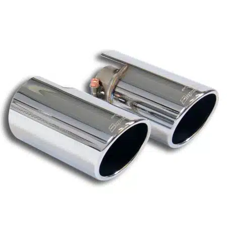 Supersprint 100mm Exhaust Tip Kit for 981 Porsche Boxster and Cayman, 991.1 911 GT Cup system and Cupra Formentor [248026]