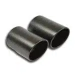 Supersprint Gun Metal Grey 100mm Tip Kit for 981 Porsche Boxster and Cayman, 991.1 911 GT Cup system and Cupra Formentor