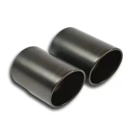 Supersprint Gun Metal Grey 100mm Tip Kit for 981 Porsche Boxster and Cayman, 991.1 911 GT Cup system and Cupra Formentor [248076]