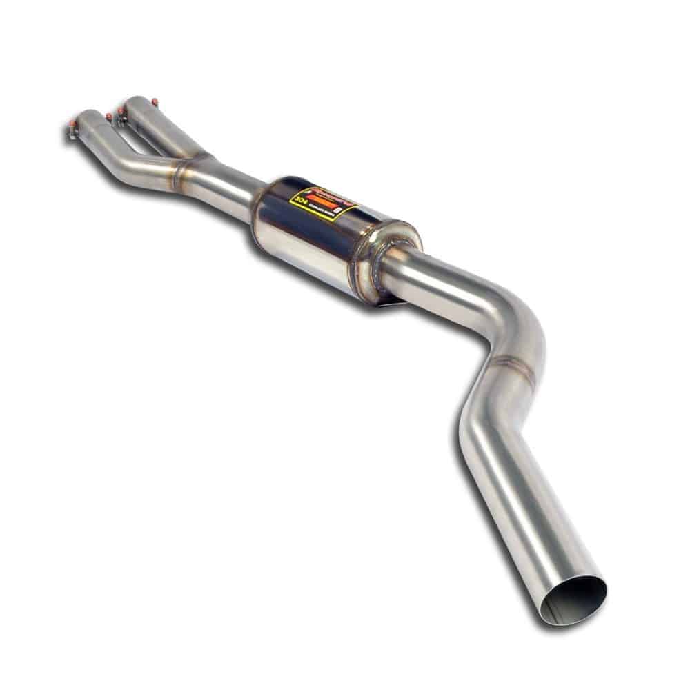 Supersprint Twin Pipe Resonated Center Section for F87 BMW M2 (N55)