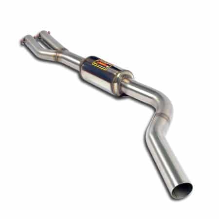 Supersprint Twin Pipe Resonated Center Section for F87 BMW M2 (N55) [524903]