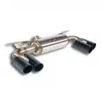 Supersprint 4x90mm Twin Pipe Valved Rear Exhaust for F87 BMW M2 (N55)