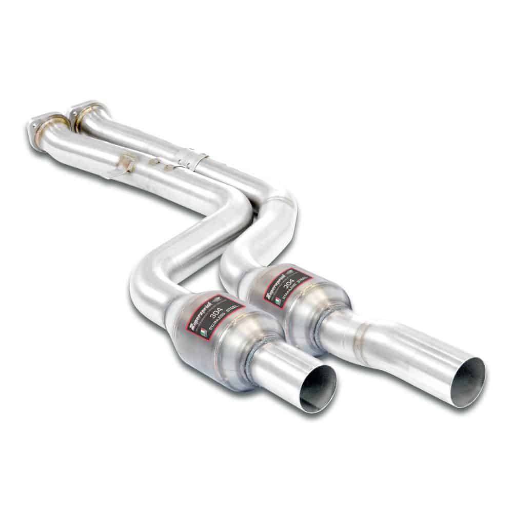 Supersprint Dual Front Pipe with Sport Cats for F97 BMW X3 M and F98 X4 M