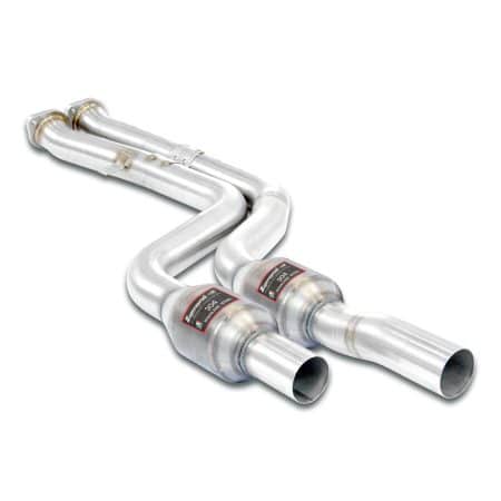 Supersprint Dual Front Pipe with Sport Cats for F97 BMW X3 M and F98 X4 M Pre-LCI [526032]