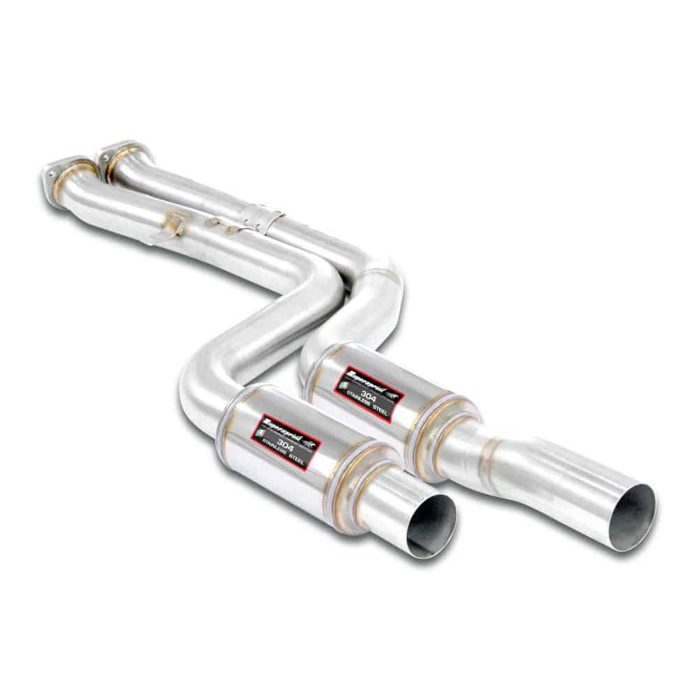 Supersprint Resonated Dual Front Pipe for F97 BMW X3 M and F98 X4 M
