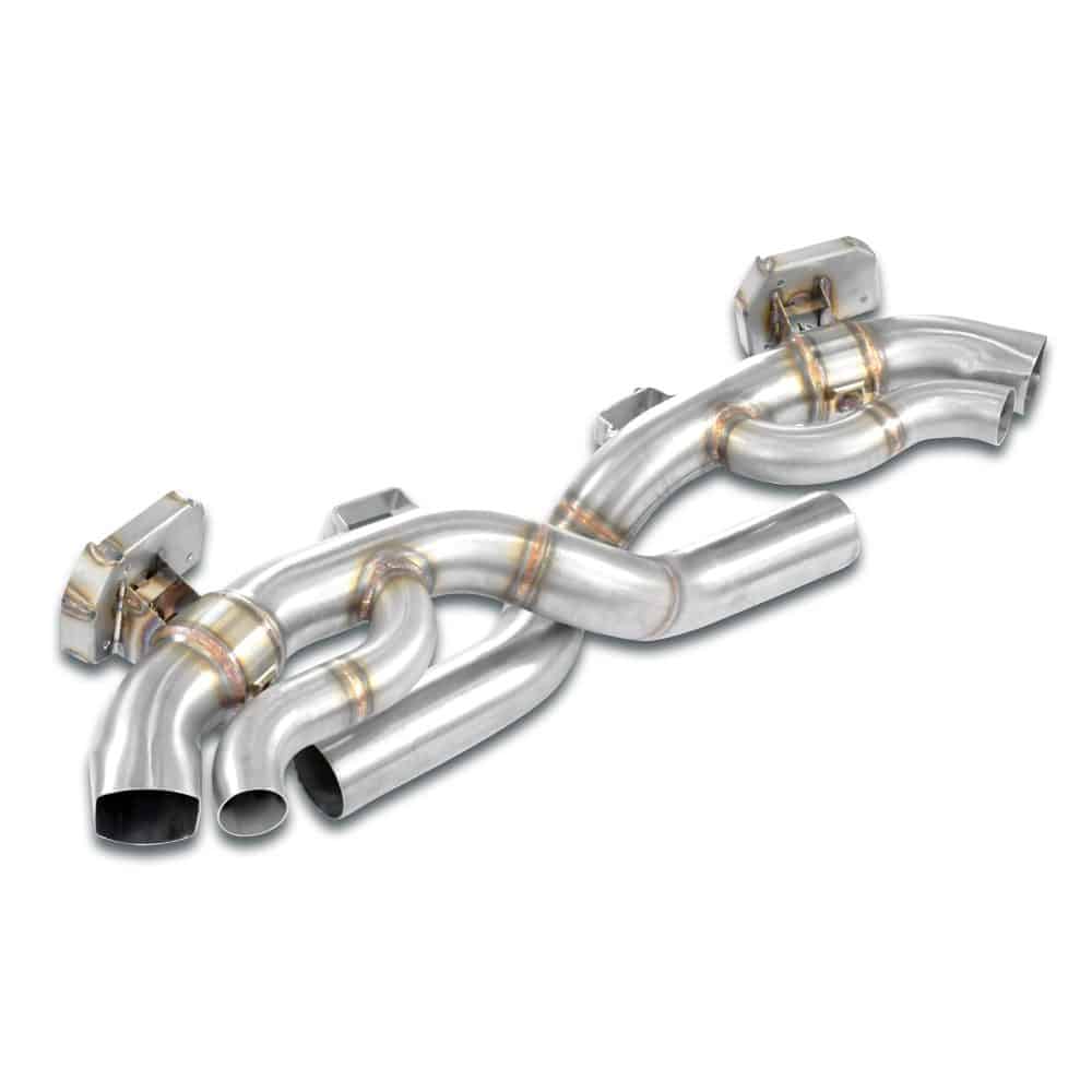 Supersprint Valved Rear Pipe Kit for 992 Porsche 911 Carrera, Targa and Dakar