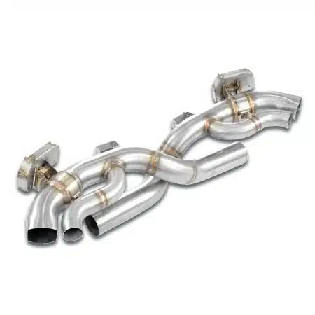 Supersprint Valved Rear Pipe Kit for 992 Porsche 911 Carrera, Targa and Dakar [860714]