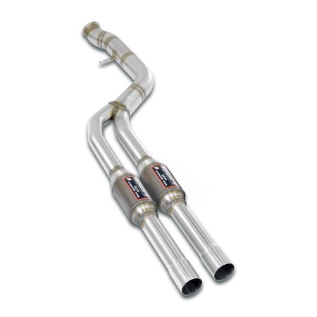 Supersprint V-Clamp Front Sport Cats for G20 / G21 BMW M340i, G22 / G23 / G26 M440i and G42 M240i OPF-Equipped [527132]