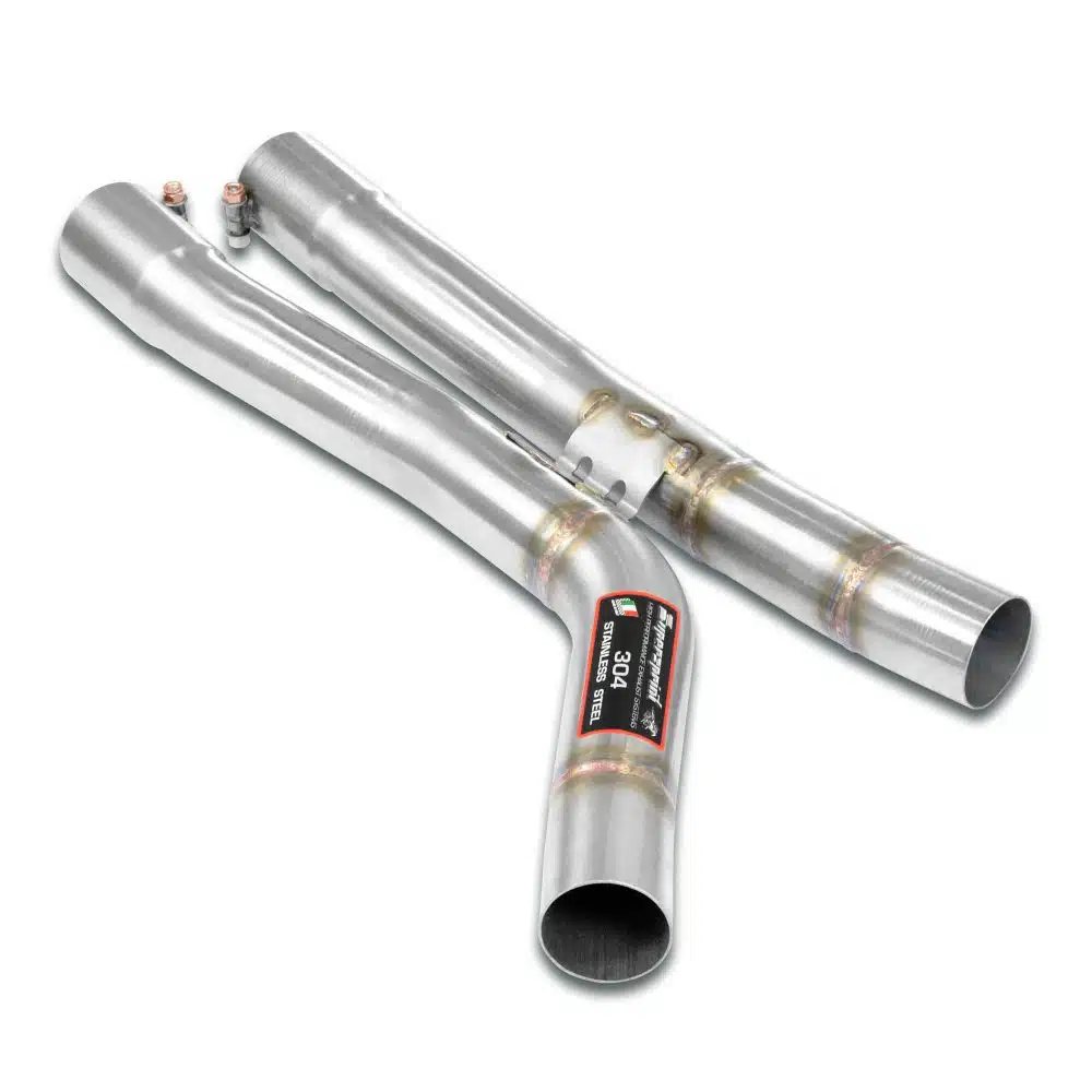 Supersprint J-Pipe Center Pipes for F87 BMW M2 Competition and M2 CS