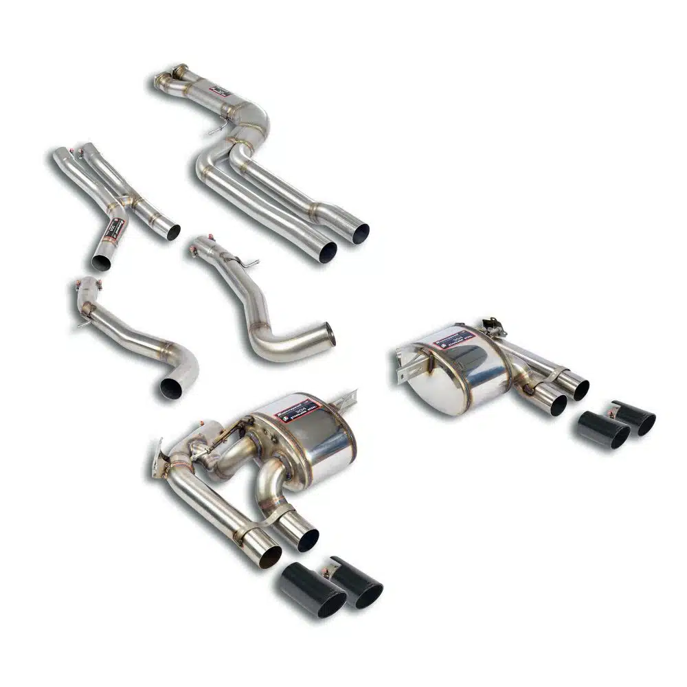 Supersprint Valved J-Pipe Resonator Delete Package for F87 BMW M2 Competition and M2 CS