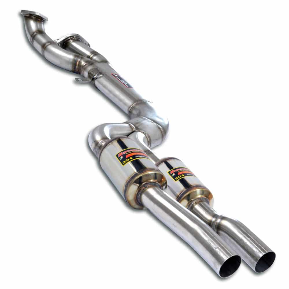 Supersprint Resonated Front J-Pipe on the G87 BMW M2