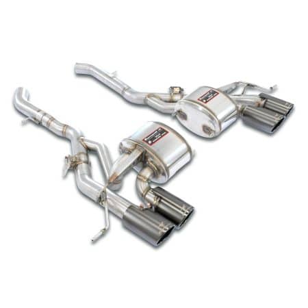 Supersprint Valved Rear Exhaust with 4x100mm Tips for G87 BMW M2 [528346]