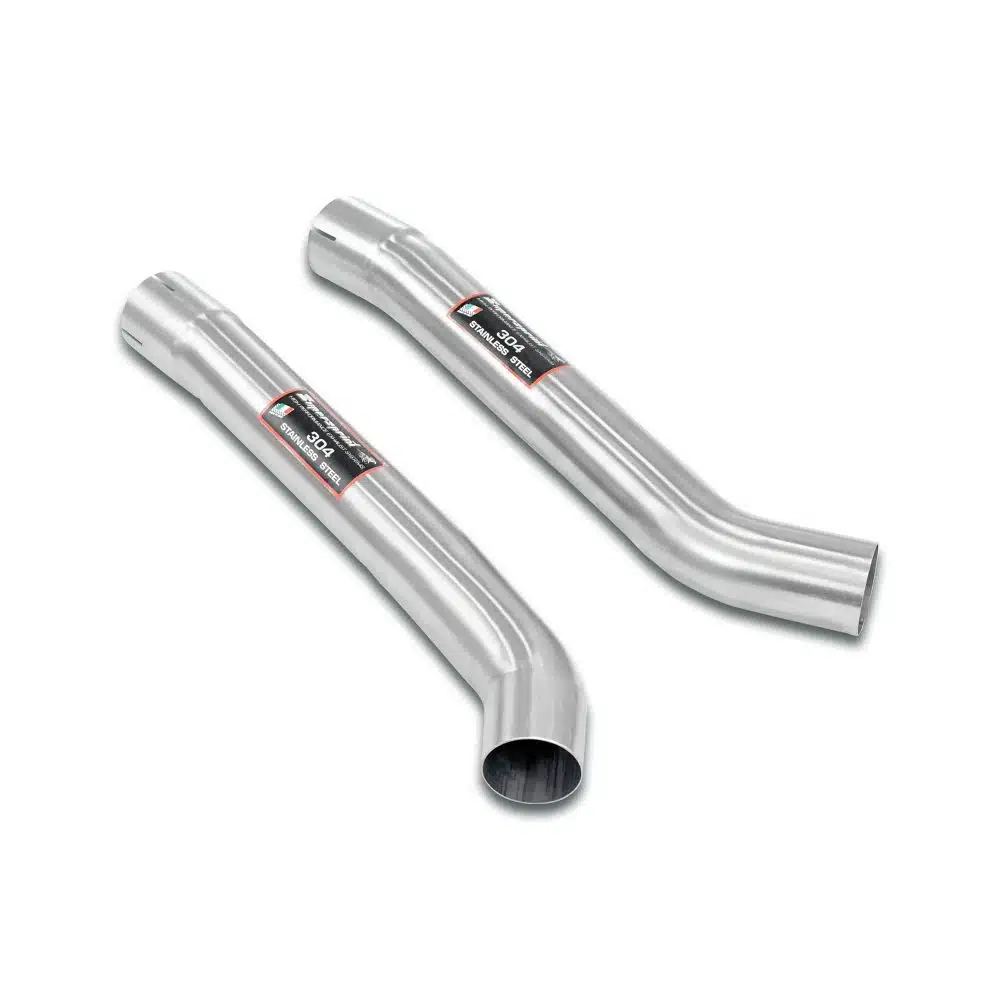 Supersprint Resonator Delete Connecting Pipes on the G87 BMW M2