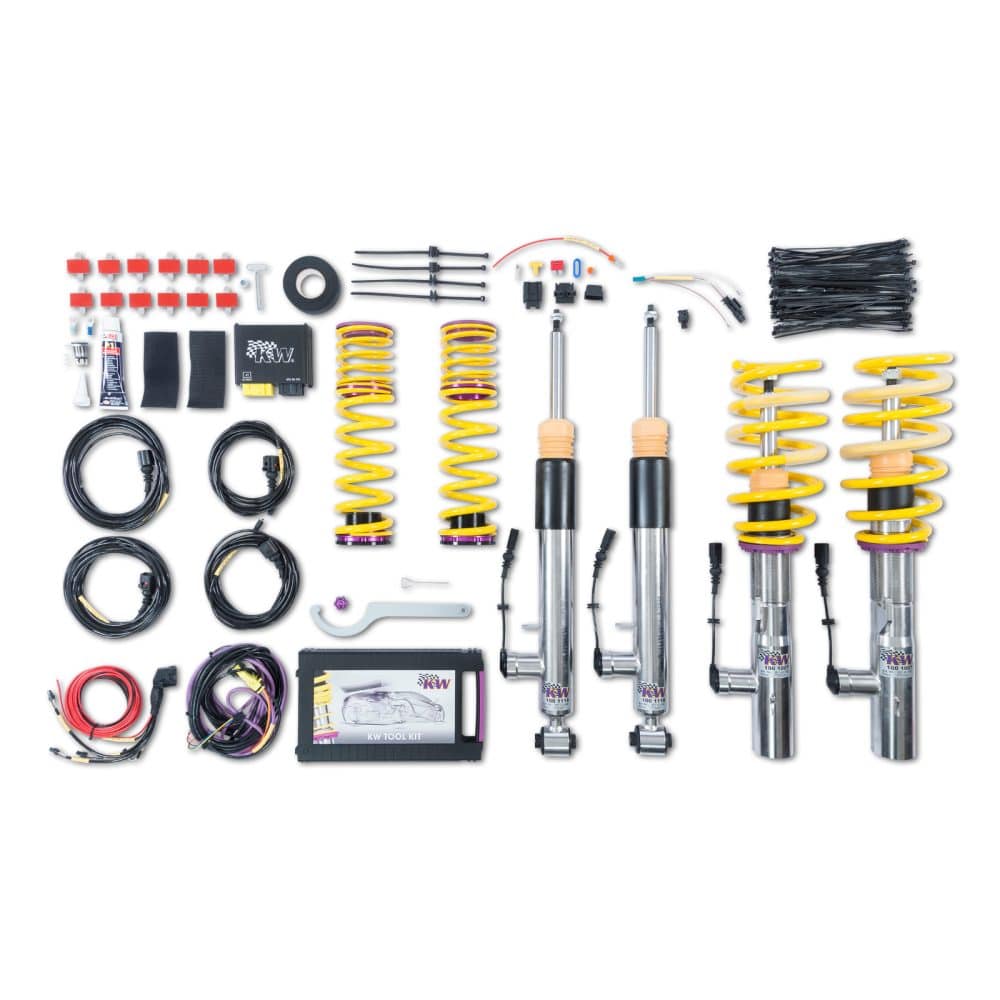 KW ECU Coilover Kit for 8V on the 8V Audi RS3