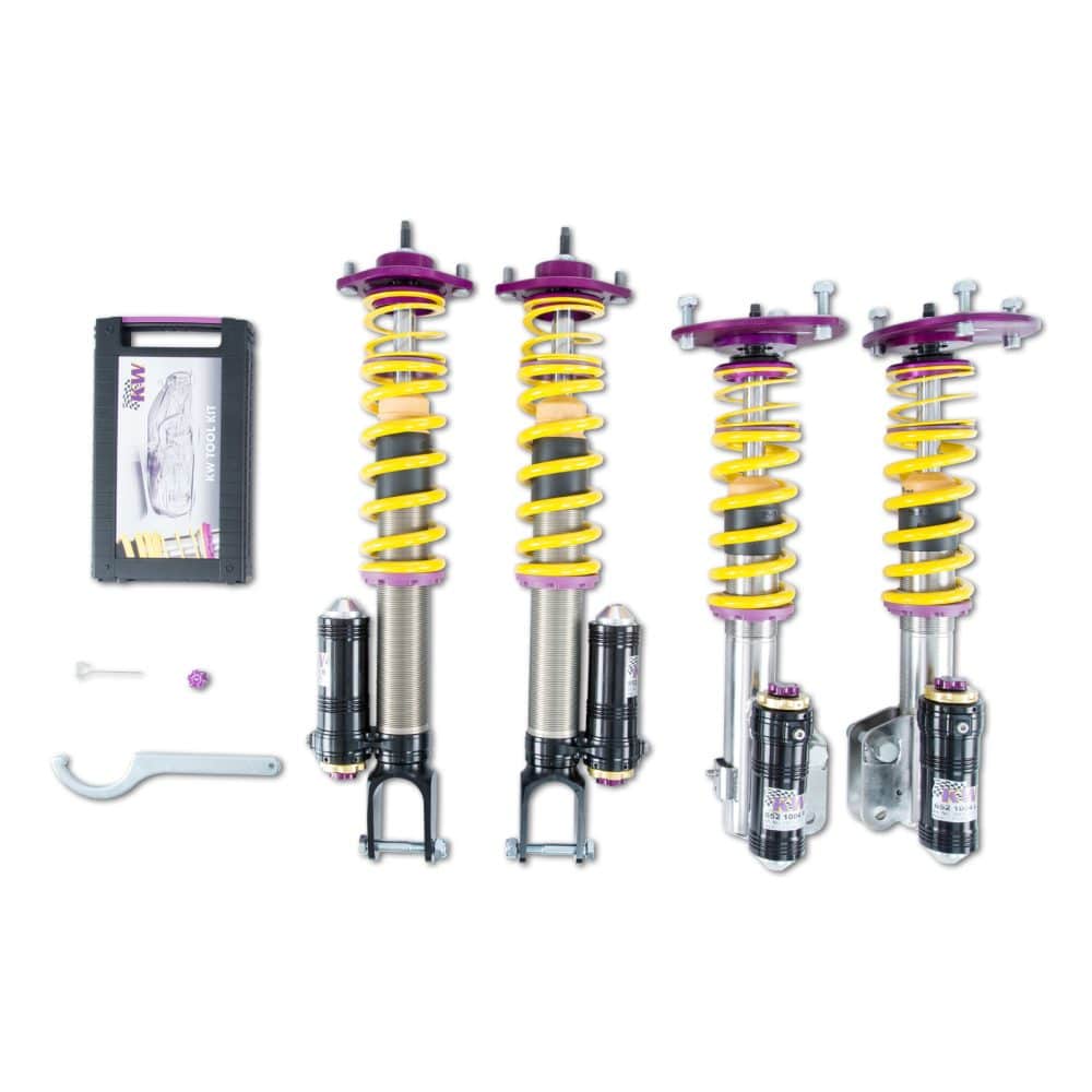 KW Clubsport Coilover Kit for Mitsubishi on the Mitsubishi Lancer Evolution