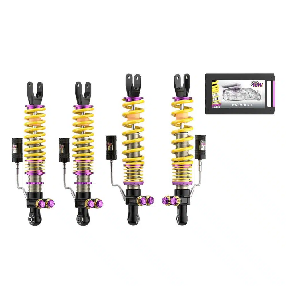 KW Coilover Kit Bundle for Lamborghini on the Lamborghini Aventador LP770-4 SVJ