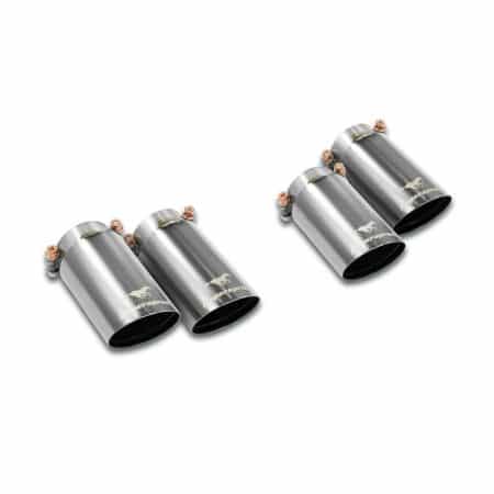 Supersprint 4x80mm Race Exhaust Tips for F87 BMW M2 Competition, F80 M3 and F82 / F83 M4 [989646]