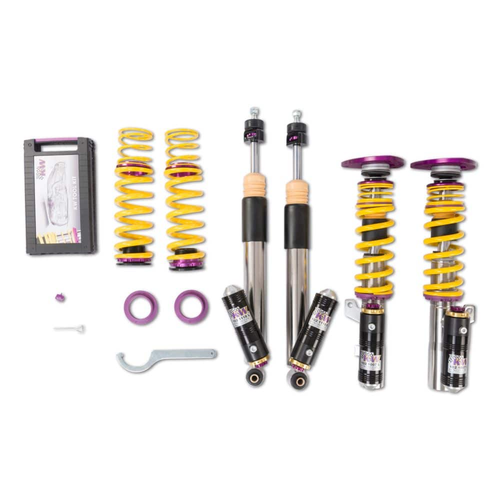 KW Coilover Kit for 8V Audi on the 8V Audi RS3