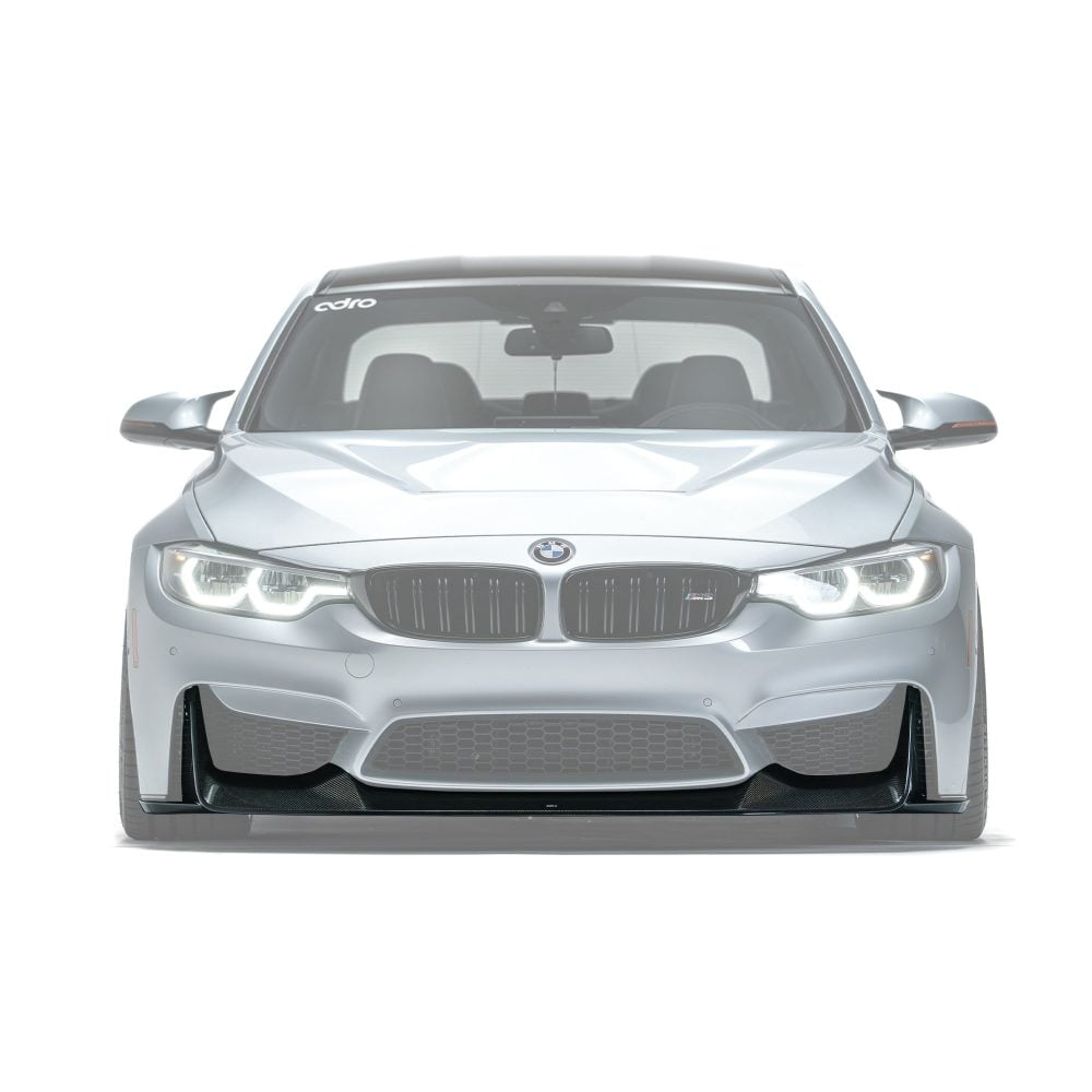 ADRO F8X M3 M4 Front Lip Final Edition fitted to a BMW F80 M3, front view