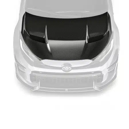 ADRO Prepreg Carbon Hood for Gen 1 and Gen 2 Toyota GR Yaris [A18A30-2401]