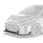 ADRO GR Yaris Gen 1 Front Lip fitted to a Toyota GR Yaris, front three quarter