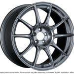SSR GTX01 dark silver wheel, view 6