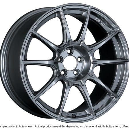 SSR GTX01 17×8 5×114.3 +45mm Offset Dark Silver Wheel