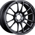 SSR GTX04 dark gunmetal wheel, view 4