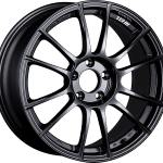 SSR GTX04 dark gunmetal wheel, view 3