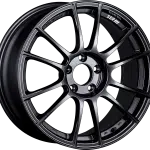 SSR GTX04 dark gunmetal wheel, view 5