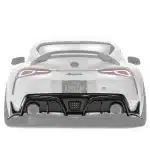 ADRO Carbon Fiber Rear Diffuser V2