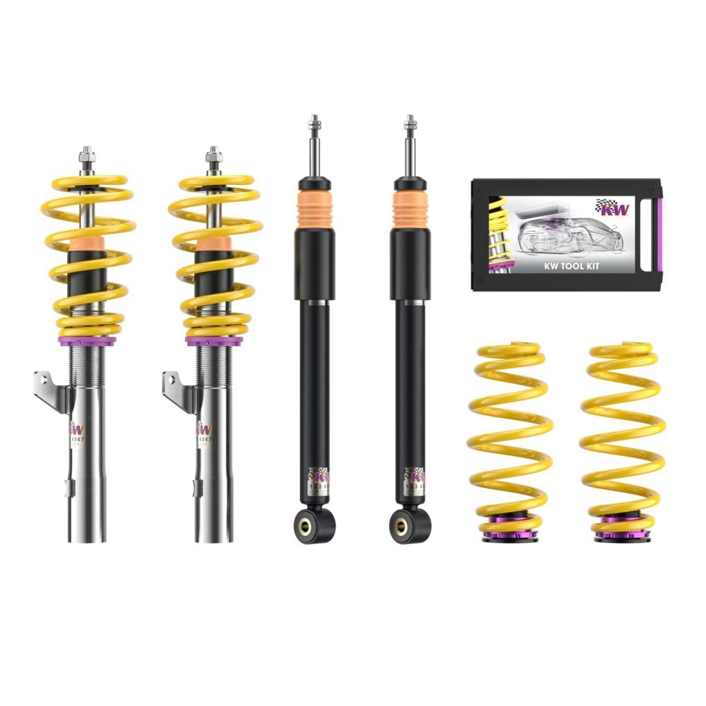 KW Comfort Kit Bundle for F36 on the F36 BMW 4 Series