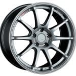 SSR GTV02 17×7.0 5×114.3 42mm Offset Flat Black Wheel